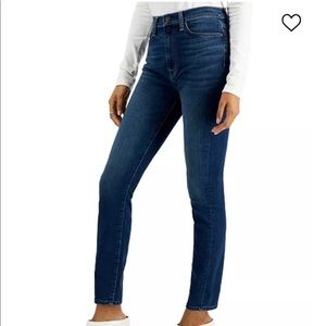 7 For All Mankind High Waist Ankle Skinny Jeans 26